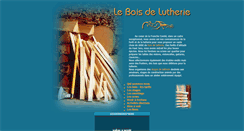 Desktop Screenshot of bois-lutherie.com
